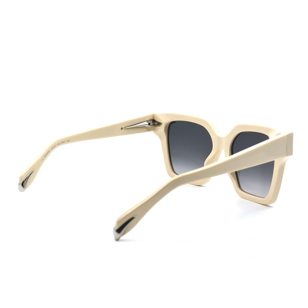 NEW ROBERTO CAVALLI SRC002S 09X7 IVORY GREY GRADIENT AUTHENTIC SUNGLASSES - Picture 7 of 12